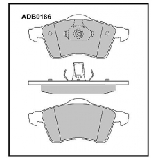 ADB0186 Allied Nippon Тормозные колодки