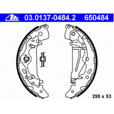 03.0137-0484.2 ATE Комплект тормозных колодок