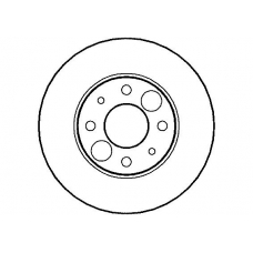 NBD 382 NATIONAL Тормозной диск