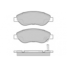 12-1407 E.T.F. Комплект тормозных колодок, дисковый тормоз