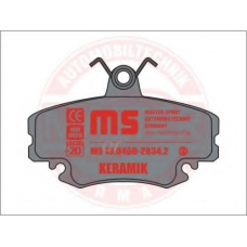 13-046090034-C-SET/4/- MASTER-SPORT Комплект тормозных колодок, дисковый тормоз