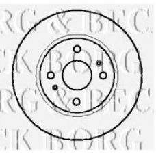 BBD4059 BORG & BECK Тормозной диск