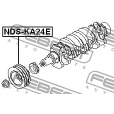 NDS-KA24E FEBEST Ременный шкив, коленчатый вал