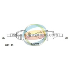 18-091121 ODM-MULTIPARTS Приводной вал