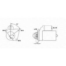 943253152010 MAGNETI MARELLI Стартер