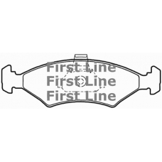 FBP3128 FIRST LINE Комплект тормозных колодок, дисковый тормоз