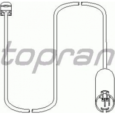 500 665 TOPRAN Датчик, износ тормозных колодок