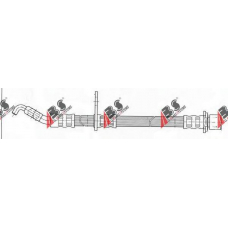 SL 4967 ABS Тормозной шланг