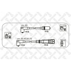 10-38096-SX STELLOX Комплект проводов зажигания