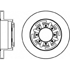 MDC995 MINTEX Тормозной диск