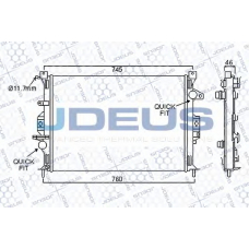 012M34 JDEUS Радиатор, охлаждение двигателя