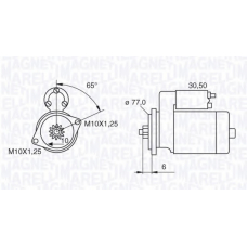 063522623010 MAGNETI MARELLI Стартер