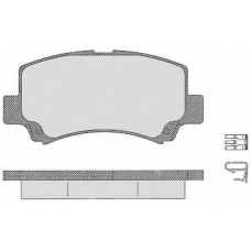 RA.0683.0 RAICAM Комплект тормозных колодок, дисковый тормоз