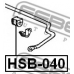 HSB-040 FEBEST Опора, стабилизатор