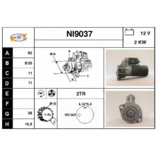 NI9037 SNRA Стартер