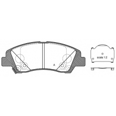 BPA1583.02 OPEN PARTS Комплект тормозных колодок, дисковый тормоз