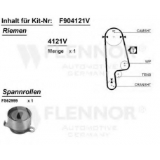 F904113V FLENNOR Комплект ремня грм