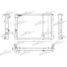 PRS3520 PATRON Радиатор, охлаждение двигателя