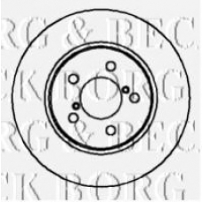 BBD4171 BORG & BECK Тормозной диск