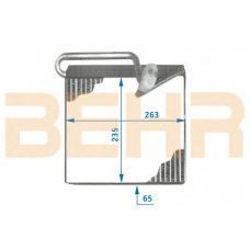 7401201 BEHR Evaporator