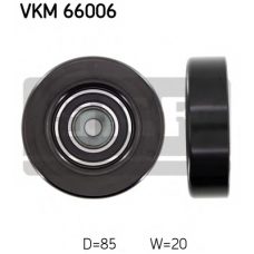VKM 66006 SKF Паразитный / ведущий ролик, поликлиновой ремень