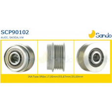 SCP90102 SANDO Ременный шкив, генератор