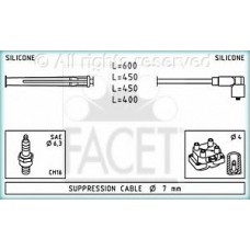 4.7230 FACET Комплект проводов зажигания