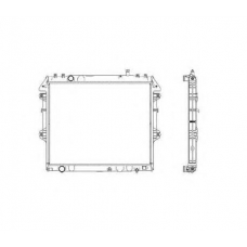53541 NRF Радиатор, охлаждение двигателя