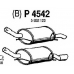 P4542 FENNO Глушитель выхлопных газов конечный
