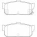 FD7277A NECTO Комплект тормозных колодок, дисковый тормоз