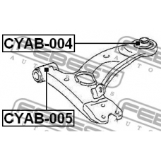 CYAB-004 FEBEST Подвеска, рычаг независимой подвески колеса
