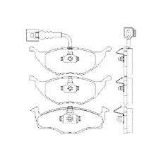 23395 145  0 5 T4047 TEXTAR Колодки тормозные