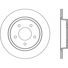 BDR2031.10 OPEN PARTS Тормозной диск