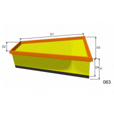 P543A MISFAT Воздушный фильтр
