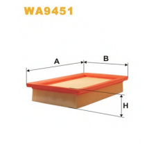 WA9451 WIX Воздушный фильтр