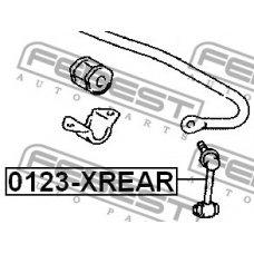 0123-XREAR FEBEST Тяга / стойка, стабилизатор
