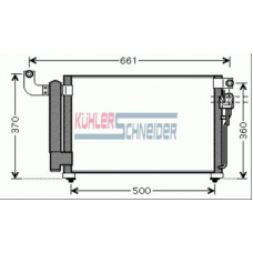 5220361 KUHLER SCHNEIDER Конденсатор, кондиционер