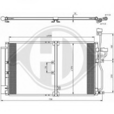 8187002 DIEDERICHS Конденсатор, кондиционер