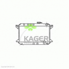 31-1660 KAGER Радиатор, охлаждение двигателя
