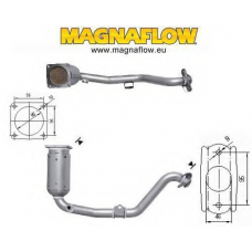 66014 MAGNAFLOW Катализатор