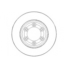 NBD1584 NATIONAL Тормозной диск