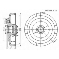 801156 Vema Тормозной барабан