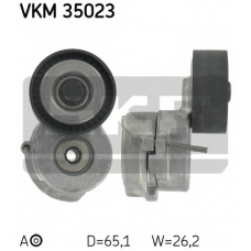 VKM 35023 SKF Натяжной ролик, поликлиновой  ремень