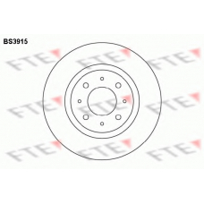 BS3915 FTE Тормозной диск