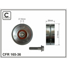 165-36 CAFFARO Паразитный / ведущий ролик, поликлиновой ремень