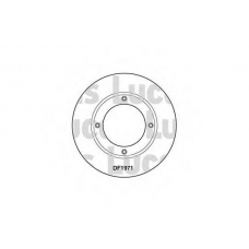 DF1971 TRW Тормозной диск