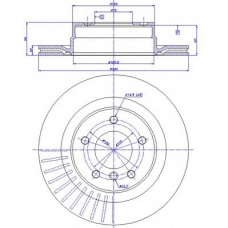 142.1073 CAR Тормозной диск