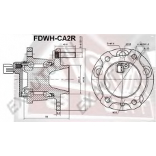 FDWH-CA2R ASVA Ступица колеса