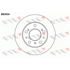 BS3434 FTE Тормозной диск
