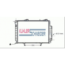 0313601 KUHLER SCHNEIDER Радиатор, охлаждение двигател